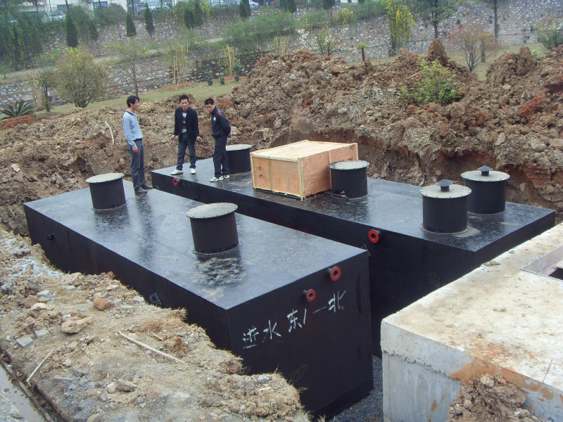 Submerged MBR Underground Wastewater Treatment Plant Design Sewage Treatment Equipment