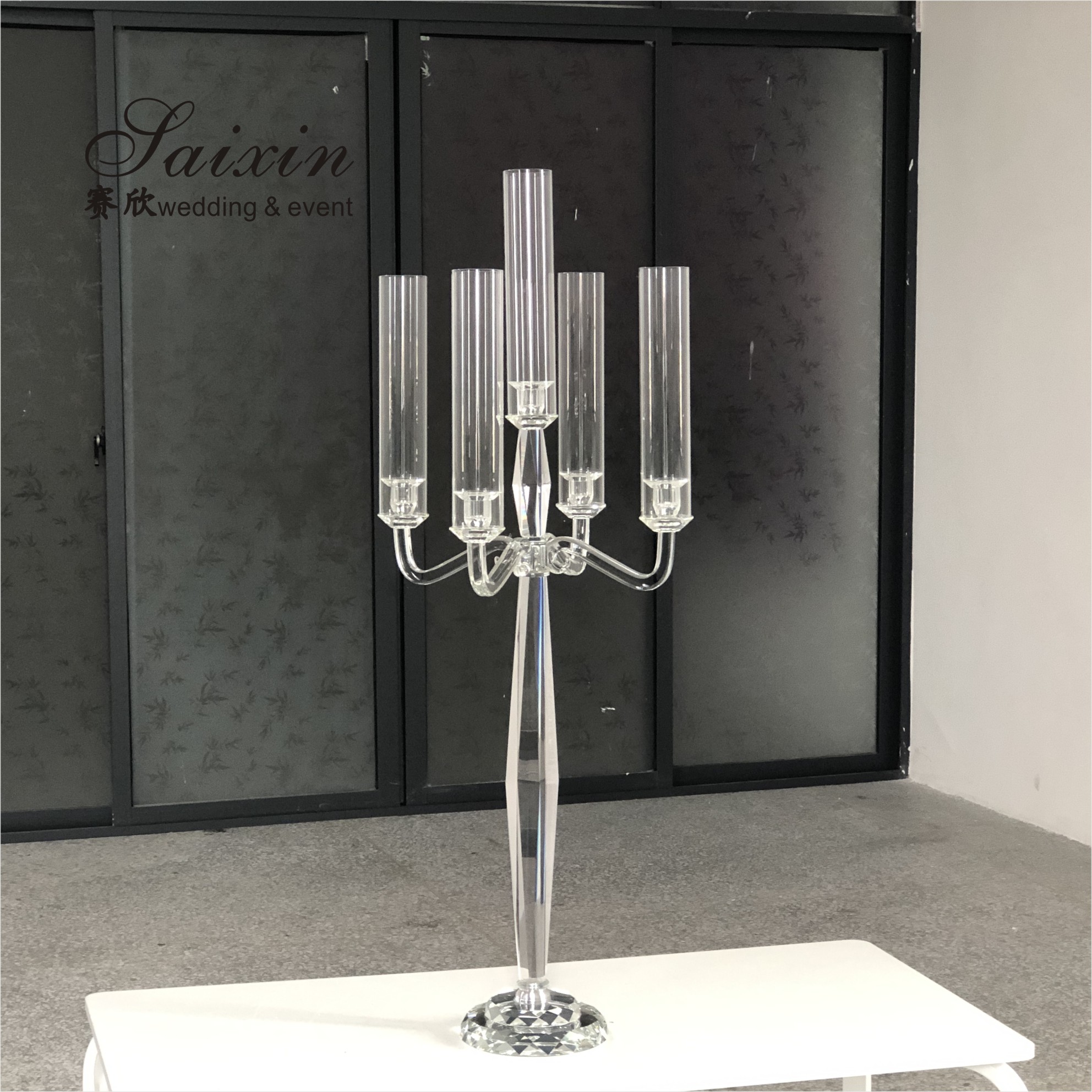 Wholesale remote control electric long LED taper candle for candle holder decoration weddings