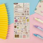 Milky White PVC Photography Wall Stickers Glassine Bottom PVC Sticker Sheets