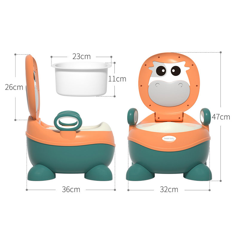Potties Seats Boys Girls' Seat Urine Basin Baby Mobile Portable Toilet Splash-Proof Urinal