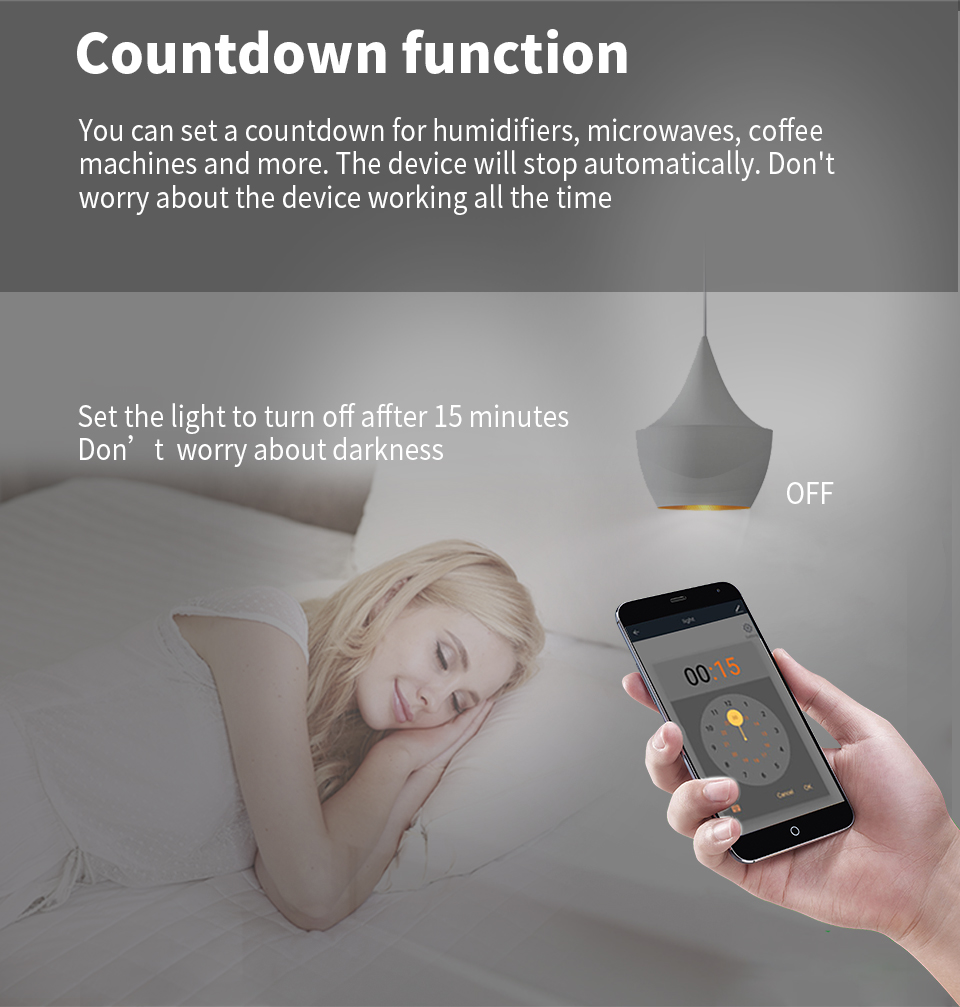 Waterproof Tuya Smart Switch Push Button Panel WiFi Wireless Remote Control
