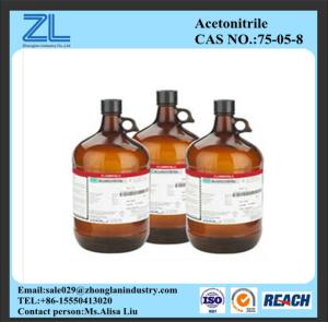 China hplc acetonitrile, CAS No. 75- 05- 8 wholesale