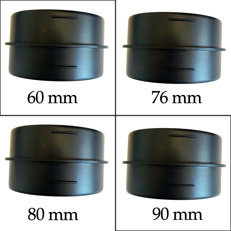 60mm 76mm 80mm 90mm Connector Parking Heater Parts For Diesel Heater