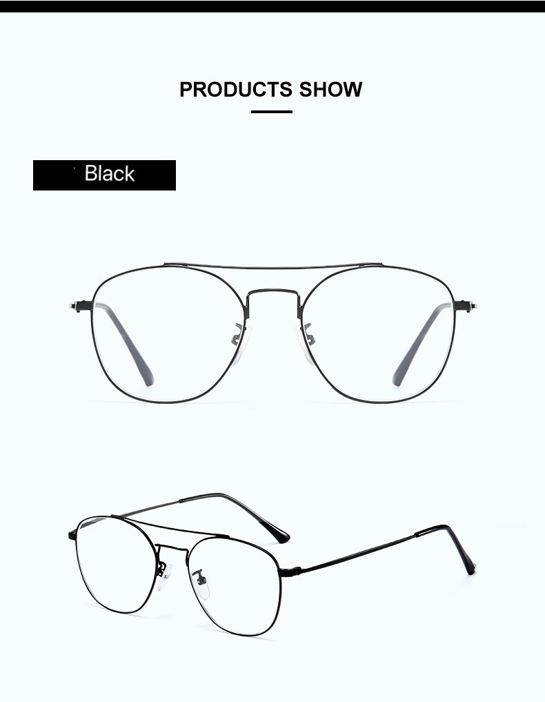 Titanium Multifocal Metal Frame Aviator No Line Progressive Reading Glasses Clear Lens Tortoise Acetate
