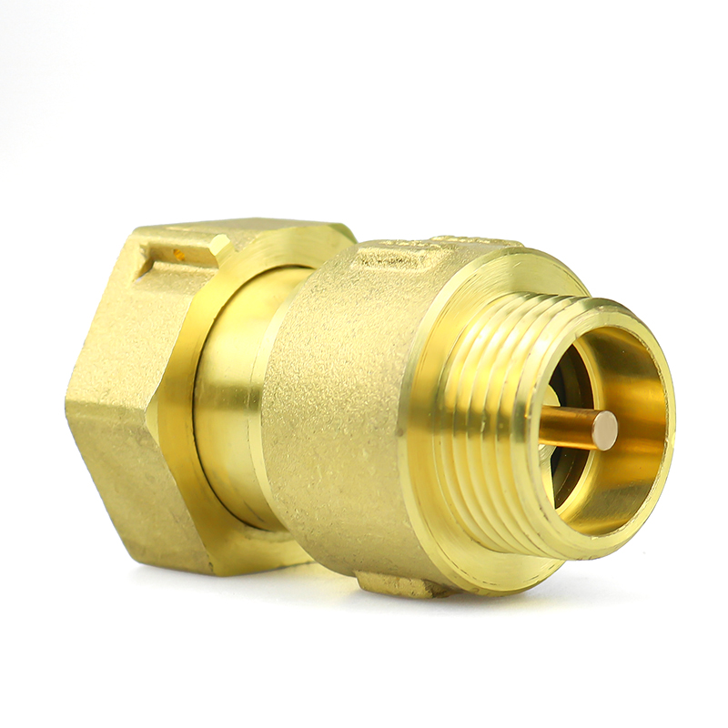 Single Port One Way Check Valve Female X Male Anti Air Rotation
