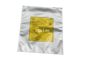China Yellow Logo Aluminum Foil Bags Heat Sealed For Mailing Electronic Components wholesale
