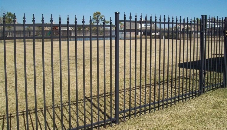 Welded Steel Garrison Fencing Panels
