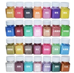 China Nail Art Cosmetic Pearl Powder Lead Sub-Carbonate and Crystals Pearlescent Pigment Powder for Demand wholesale