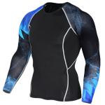 Sun Protection Custom Rash Guard , Short Sleeve Swim Shirt Without Heavy Ink