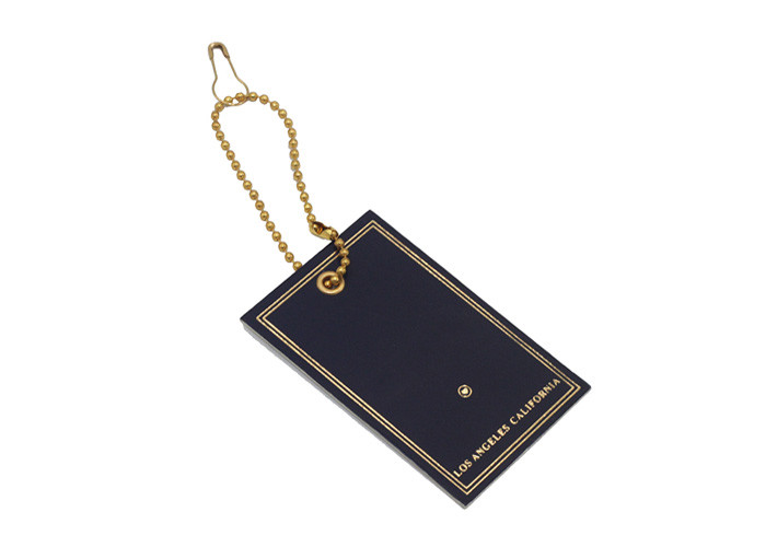 Moisture Proof Custom Printed Hang Tags Thickness 0.2mm - 1cm CMYK Color