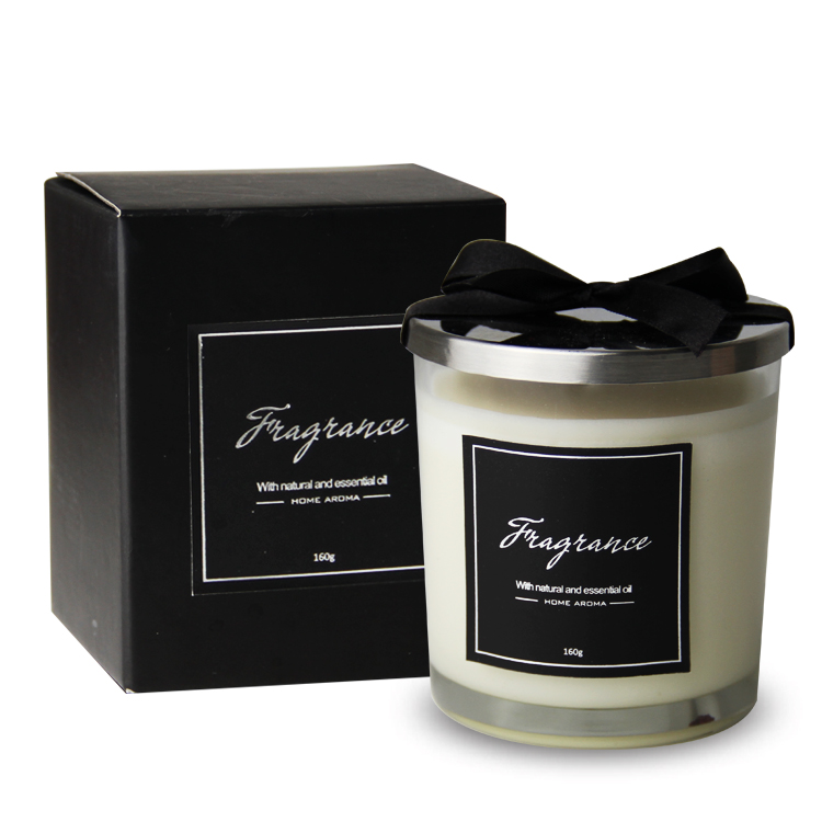 Wholesale Eco-friendly Glass Gel Wax CE Soy Scented Wax Candle