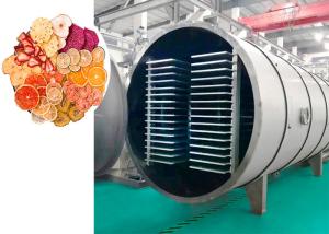 China PLC Controlled Industrial Freeze Dryer Machine Electric Heating wholesale