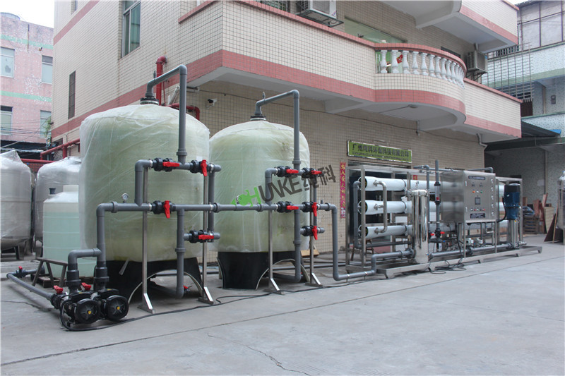 15T Water Treatment Case , Reverse Osmosis Machine For Drinking Water