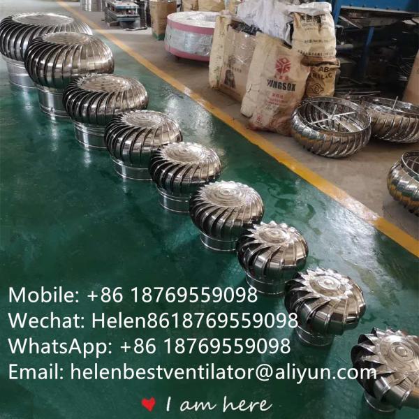 Produce LC-BEST 75mm to LC-BEST 1500mm stainless steel No power roof turbine
