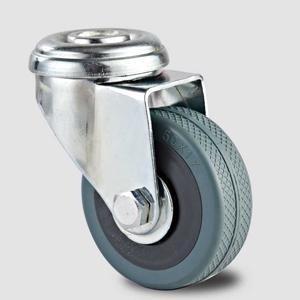 China 02-Grey PVC/Rubber caster wholesale
