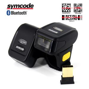 China Mini Finger Ring Barcode Scanner Reader Low - Profile Magnesium Trigger wholesale