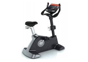 China Upright Bike Workout Machine , Cardio Bike Machine Leather Soft Seat Cushion wholesale