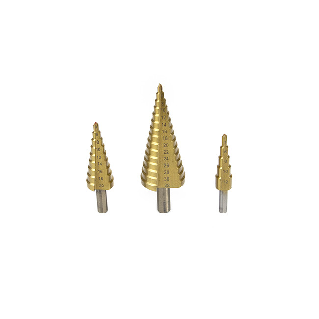 Hss Step Drill Bit Set Metal Drilling Bit For Aluminum Alloy Drilling