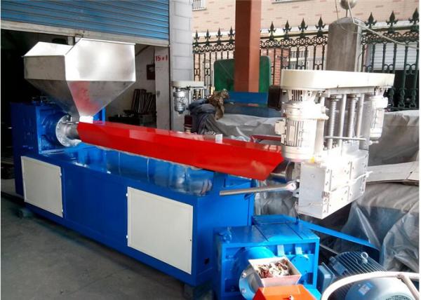 Waste Plastic Recycling Granules Making Double screw Extruder Machine Siemens