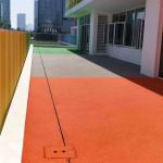 3mm Rubber Walking Path Colured Eco-friendly Granules EPDM Runway