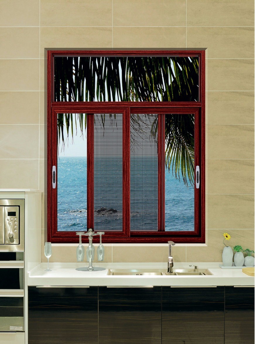6063 T5 Aluminium Sliding Window Profile Delicate Smooth And Subtle Edges