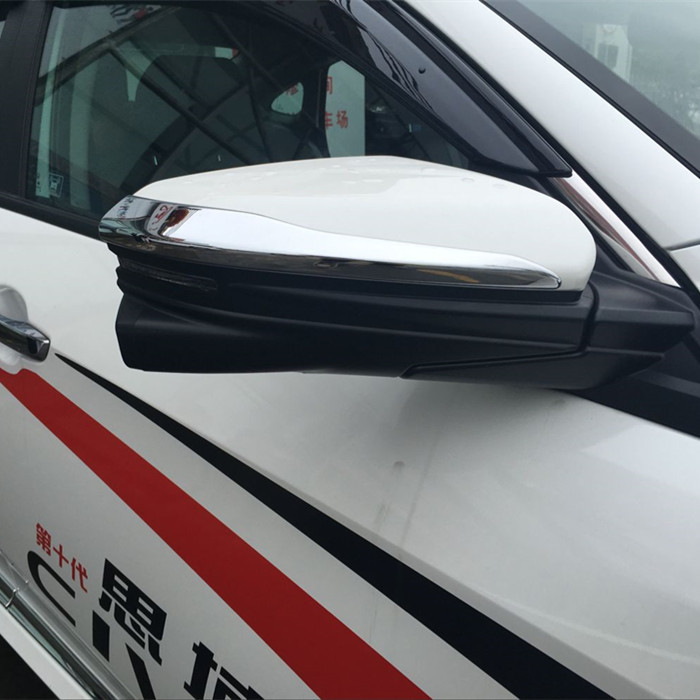 HONDA CIVIC 2016 Exterior Trim Parts Chromed Side Mirror Garnish and Rain Shield Visor