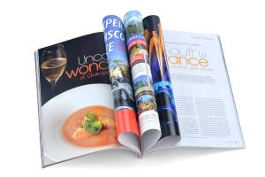 China Pantone Coloring Book Printing Embossing Softcover Monthly Magazine Printing wholesale