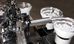 China Industrial Packaging Ancillary Machines Fully Automatic Caps Wads Inserting Machine on sale