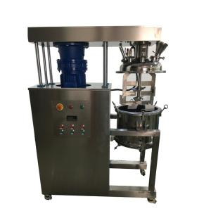China 10 Gallon Vacuum Emulsifier Homogenizer 15KW Ointment Making Machine wholesale