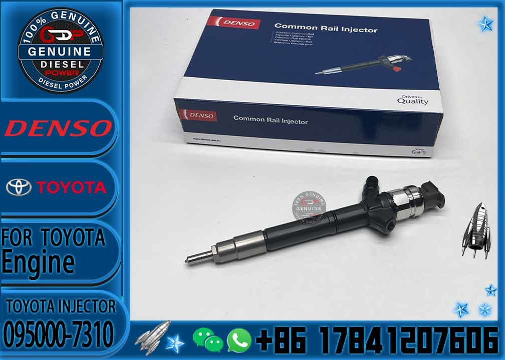 NEW 095000-7310 Fuel Injector 095000 7310 Common Rail Injector 0950007310 for Toyota Auris 2.0 d