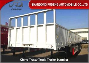 China Cement Transport 12 Wheels BPW Axles Dropside Trailer wholesale