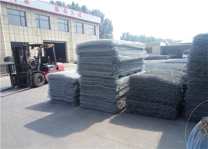 2*1*1m 245gsm Galvanized Wire Gabion Baskets for Durable Construction