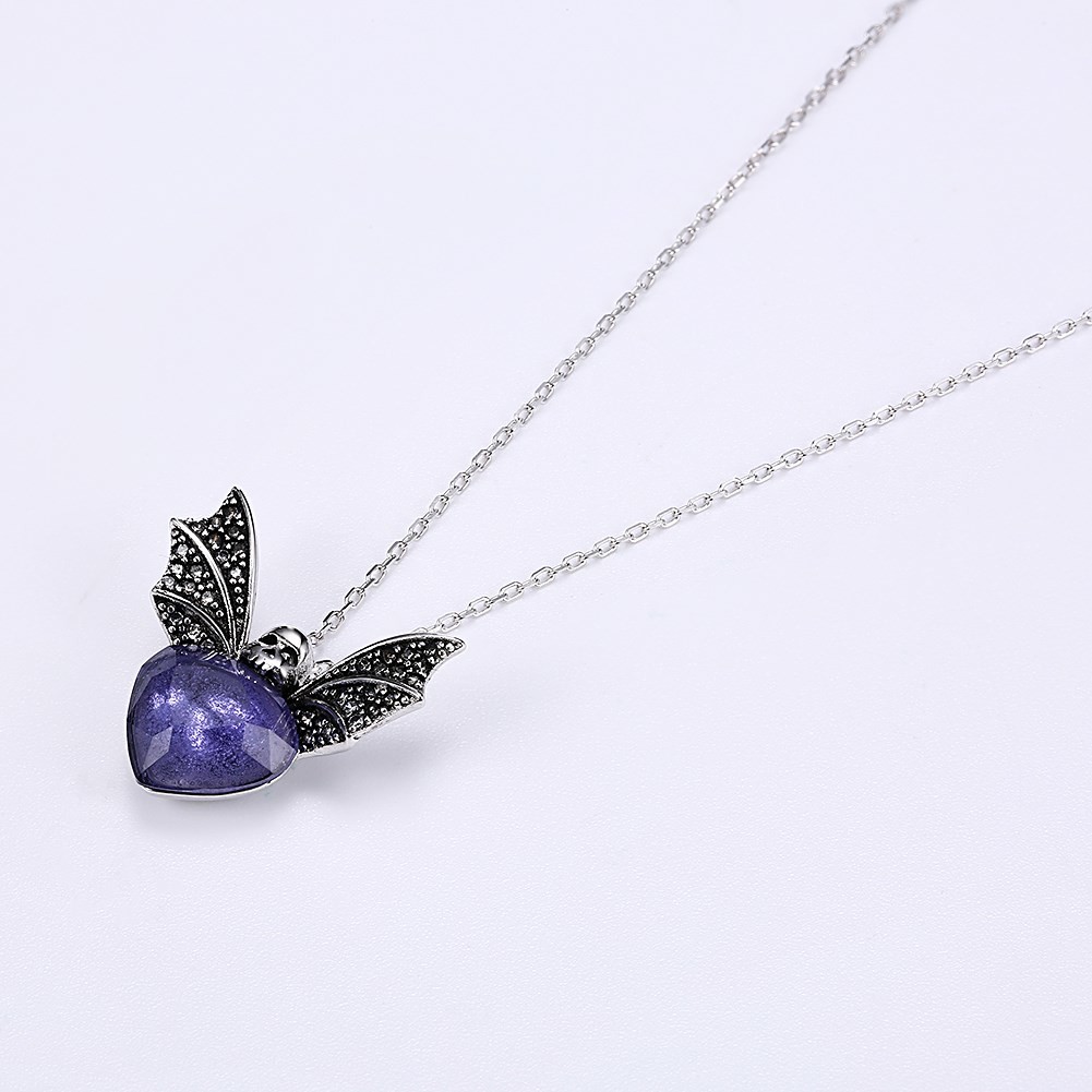 1.48ft 3.93g Sterling Silver Jewelry Sets 14K Gold Plated Bee Pendant Necklace
