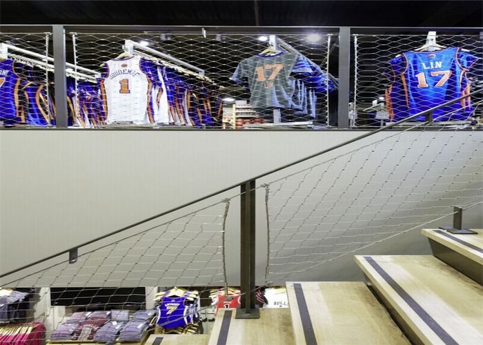 Stainless steel wire mesh netting/ Balustrade safety netting