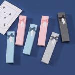 Wholesale Ring Necklace Jewelry Gift Paper Box Velvet Jewelry High End PU