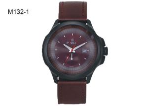 China BARIHO Men's Quartz Watch With Gift Box Leather Band Jewelry Watch M132 wholesale
