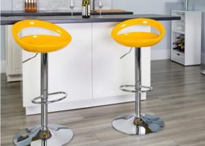 China Ergonomics Aluminum Counter Height Bar Stools For Apartments on sale