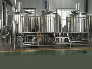China Turn Key 1000l Micro Beer Brewing Equipment Steam Heating Ce Iso Approval wholesale