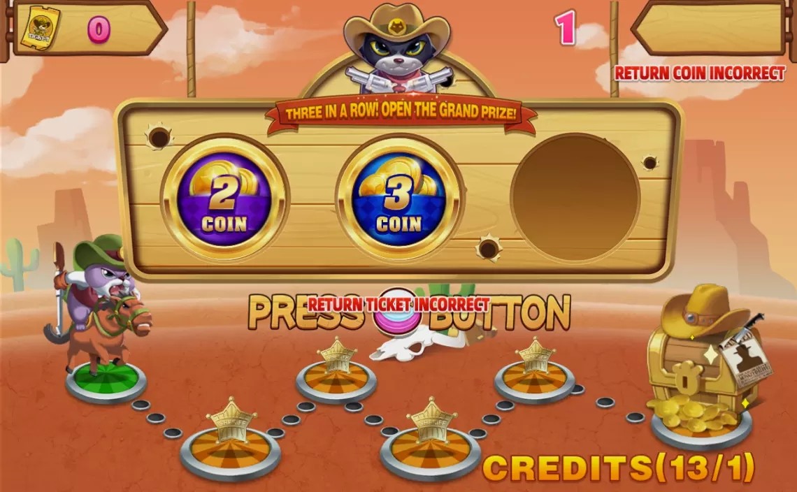 Customized Lottery Ticket Machine For Entertainment / Coin Operated Arcade Game