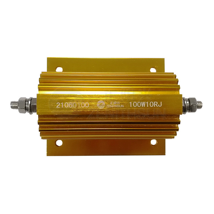 100W Led Load Resistor Aluminum Housed Wirewound For Railway Sector