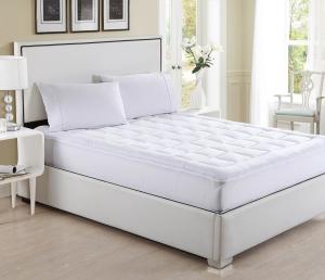 China Waterproof Cotton/Polyester Blend Mattress Protector - Fitted Sheet Style wholesale