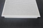 Weather Resistant Acoustical Ceiling Tiles Aluminum / Galvanized Steel White