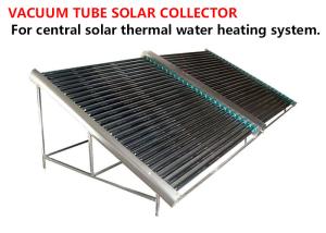 China Black Solar Energy Collectors , High Efficient Heat Pipe Solar Collector wholesale