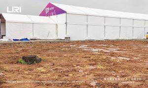 China Fire Retardant Party Event Tent With White PVC Sidewalls IFAI wholesale