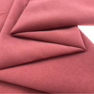 China 235gsm Polyester Suiting Fabric Plain Brushed Polyester Fabric stain Resistant wholesale