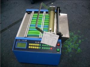 China Fast Speed Rubber Band Cutting Machine , Rubber Tubing Cutting Machine wholesale