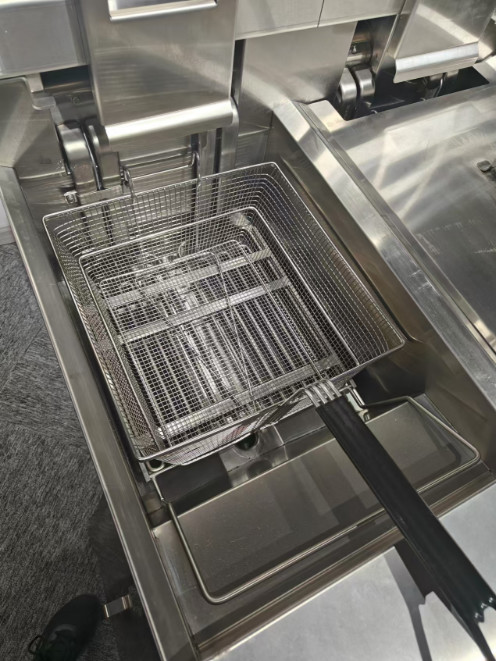 Touchscreen Smart Panel Auto Lift Filtration Two Pots Four Baskets 304SUS Electric Gas Open Chips Fryer