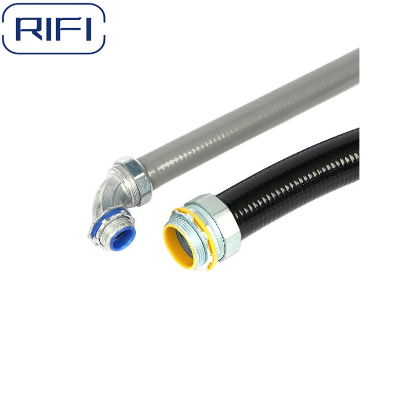 Zinc Liquid Tight Flexible Conduit Straight Connector Bond To Boxes And Enclosures
