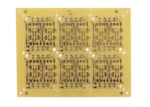 China White Legend Yellow Solder Mask FR4 Rigid Single Sided PCB wholesale