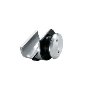 China Clamp fixing for track GL-003, stainless steel 304, finishing satin, for bathroom door wholesale